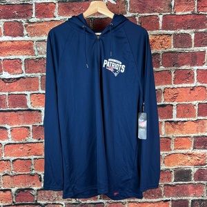 NFL New England Patriots Mens Light Sweatshirt NWT